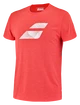 Koszulka męska Babolat  Exercise Big Flag Tee Men Poppy Red