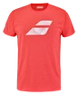 Koszulka męska Babolat  Exercise Big Flag Tee Men Poppy Red