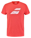 Koszulka męska Babolat  Exercise Big Flag Tee Men Poppy Red