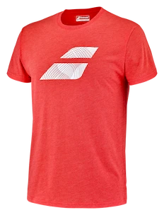 Koszulka męska Babolat  Exercise Big Flag Tee Men Poppy Red
