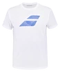 Koszulka męska Babolat  Exercise Big Flag Tee Men White