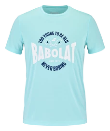 Koszulka męska Babolat Exercise Graphic Tee Men Angel Blue