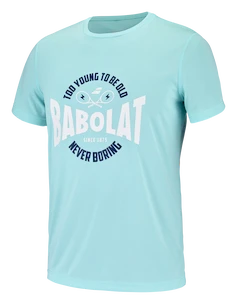 Koszulka męska Babolat  Exercise Graphic Tee Men Angel Blue