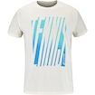 Koszulka męska Babolat  Exercise Message Tee Men Cannoli Cream