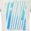 Koszulka męska Babolat  Exercise Message Tee Men Cannoli Cream