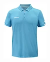 Koszulka męska Babolat  Play Polo Men Cyan Blue