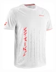 Koszulka męska Babolat  Strike Crew Neck Tee Men White/Strike Red