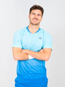 Koszulka męska BIDI BADU  Colortwist Tee Blue