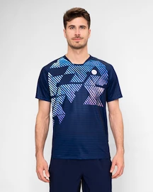 Koszulka męska BIDI BADU Decoration Tee Dark Blue