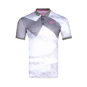 Koszulka męska BIDI BADU  Idir Tech Polo White/Grey