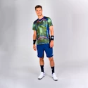 Koszulka męska BIDI BADU  Jiro Tech Tee Green/Dark Blue