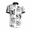 Koszulka męska BIDI BADU  Melbourne Polo White/Black
