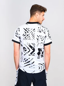 Koszulka męska BIDI BADU  Melbourne Polo White/Black