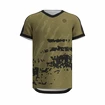 Koszulka męska BIDI BADU  Pure Wild V-Neck Tee Olive/Dark Grey