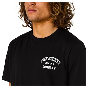 Koszulka męska CCM  Athleisure Tee Black XXL