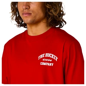 Koszulka męska CCM  Athleisure Tee Red