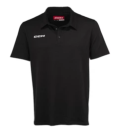 Koszulka męska CCM Fitted Polo Black
