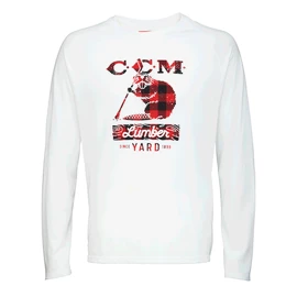 Koszulka męska CCM Holiday HOLIDAY MASCOTT LUMBER L/S TEE