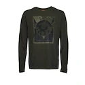 Koszulka męska CCM Nostalgia POSTER L/S TEE M, Zielona