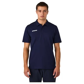Koszulka męska CCM Team Polo Navy