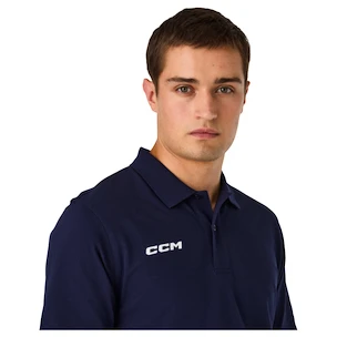 Koszulka męska CCM  Team Polo Navy