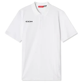 Koszulka męska CCM Team Polo White