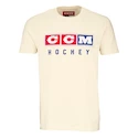 Koszulka męska CCM Vintage Fall SS Tee Unbleached S