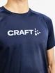 Koszulka męska Craft Core Unify Logo Blue Navy