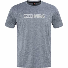 Koszulka męska Czech Virus Recycled Gray