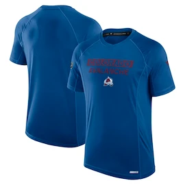 Koszulka męska Fanatics AP Rink Tech SS Tee Colorado Avalanche