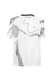 Koszulka męska Fila T-Shirt Cassian White/Monument