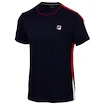 Koszulka męska Fila  T-Shirt Gabriel Navy/Fila Red  L