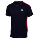 Koszulka męska Fila  T-Shirt Gabriel Navy/Fila Red  L