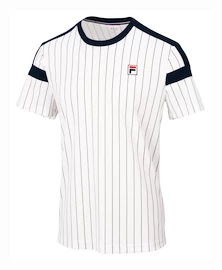 Koszulka męska Fila T-Shirt Stripes Jascha White Alyssum