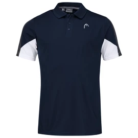 Koszulka męska Head Club 22 Tech Polo Shirt Men Dark Blue