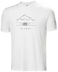 Koszulka męska Helly Hansen  Skog Recycled Graphic T-Shirt White