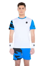 Koszulka męska Hydrogen Tech Camo Tee White/Blue