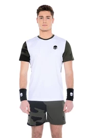 Koszulka męska Hydrogen Tech Camo Tee White/Military Green