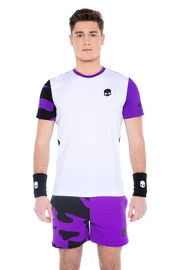 Koszulka męska Hydrogen Tech Camo Tee White/Purple