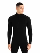 Koszulka męska Icebreaker  M 260 Tech LS Half Zip Black