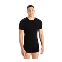 Koszulka męska Icebreaker Merino Anatomica 150 SS Crewe Black
