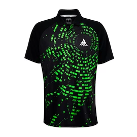 Koszulka męska Joola Shirt Centrela Polo Black/Green