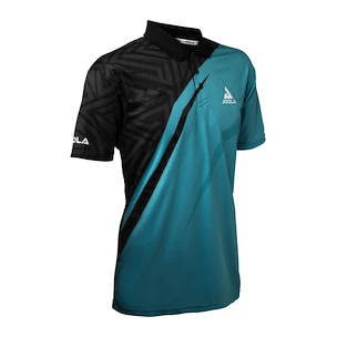 Koszulka męska Joola  Shirt Synergy Turquoise/Black
