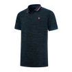 Koszulka męska K-Swiss  Hypercourt Polo Melange Blue Opal