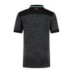 Koszulka męska K-Swiss  Hypercourt Polo Melange Jet Black