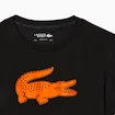 Koszulka męska Lacoste  Big Logo Core Performance T-Shirt Black/Sunrise