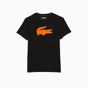 Koszulka męska Lacoste  Big Logo Core Performance T-Shirt Black/Sunrise