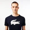 Koszulka męska Lacoste  Big Logo Core Performance T-Shirt Navy Blue/White