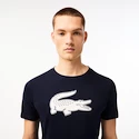 Koszulka męska Lacoste  Big Logo Core Performance T-Shirt Navy Blue/White