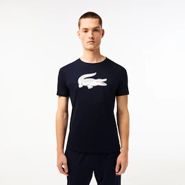 Koszulka męska Lacoste Big Logo Core Performance T-Shirt Navy Blue/White